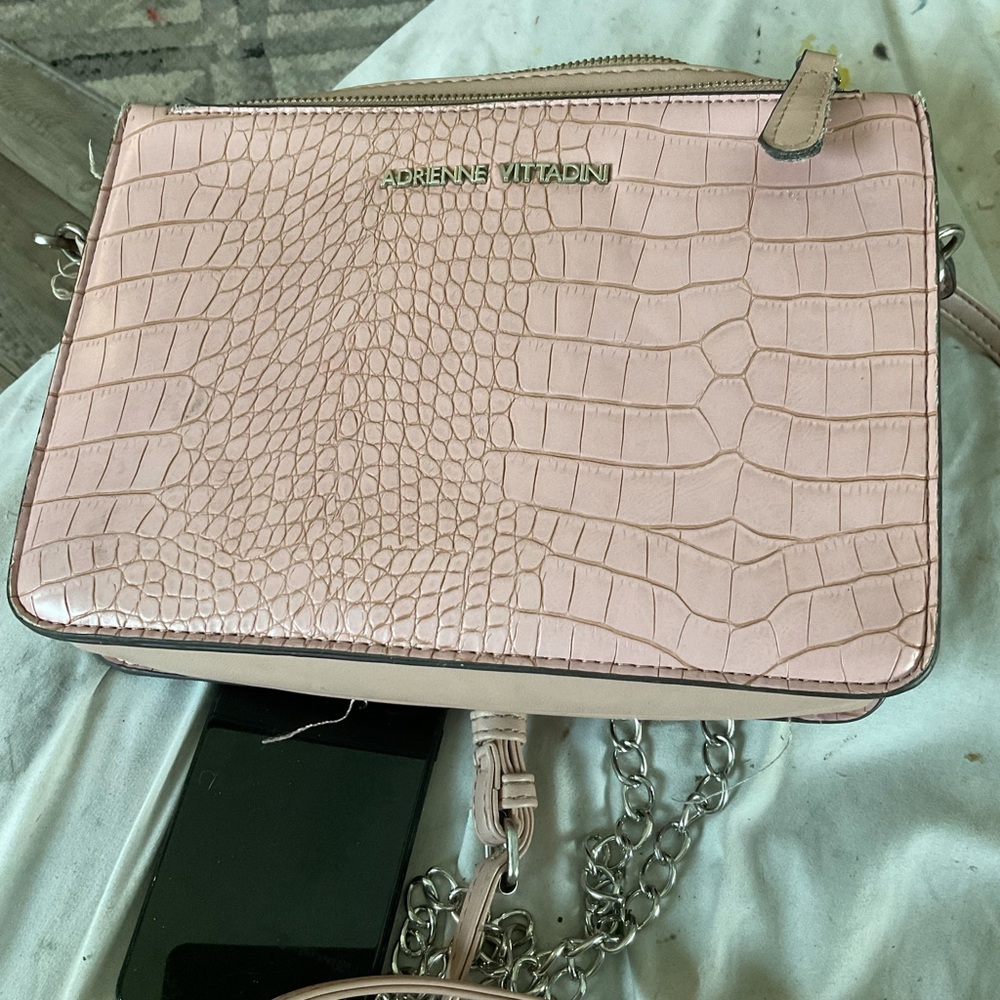 Cute textured pink bag